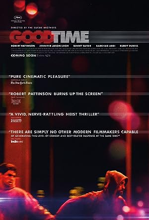 Cover image of the movie Good Time (2017)