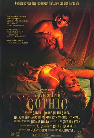 Cover image of the movie Gothic (1986)