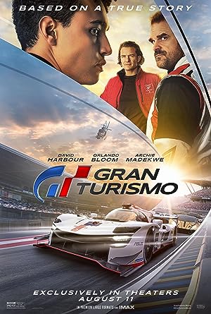 Cover image of the movie Gran Turismo (2023)