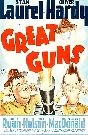 Cover image of the movie Great Guns (1941)