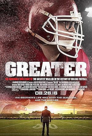 Cover image of the movie Greater (2016)