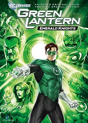 Cover image of the movie Green Lantern: Emerald Knights (2011)