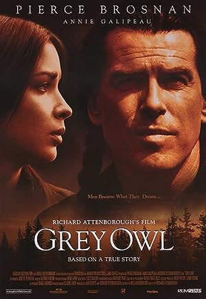 Cover image of the movie Grey Owl (1999)