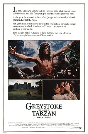 Cover image of the movie Greystoke: The Legend of Tarzan, Lord of the Apes (1984)