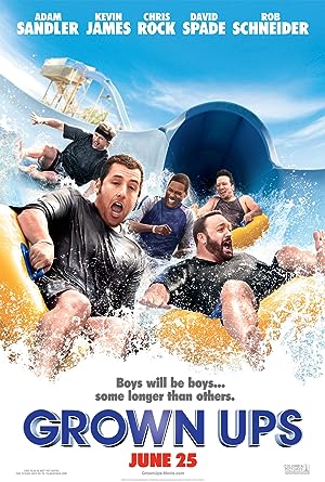 Cover image of the movie Grown Ups (2010)