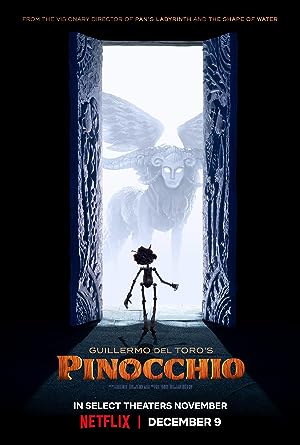 Cover image of the movie Guillermo del Toro's Pinocchio (2022)