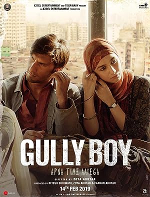 Cover image of the movie Gully Boy (2019)
