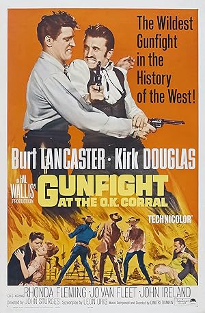 Cover image of the movie Gunfight at the O.K. Corral (1957)