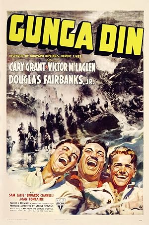 Cover image of the movie Gunga Din (1939)