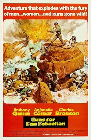 Cover image of the movie Guns for San Sebastian (1968)