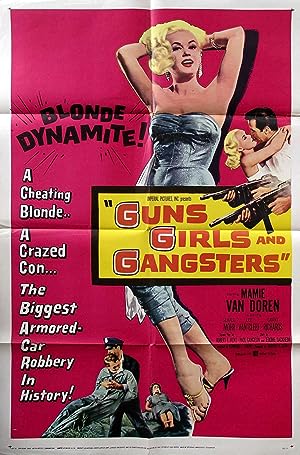 Cover image of the movie Guns Girls and Gangsters (1959)