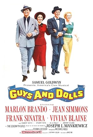 Cover image of the movie Guys and Dolls (1955)