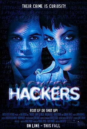 Cover image of the movie Hackers (1995)