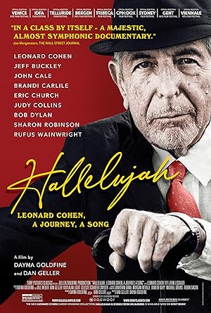 Cover image of the movie Hallelujah: Leonard Cohen, a Journey, a Song (2021)