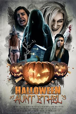 Cover image of the movie Halloween at Aunt Ethel's (2019)