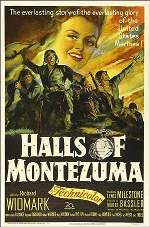 Cover image of the movie Halls of Montezuma (1951)