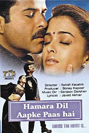 Cover image of the movie Hamara Dil Aapke Paas Hai (2000)