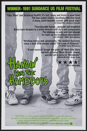 Cover image of the movie Hangin' with the Homeboys (1991)