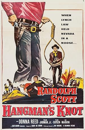 Cover image of the movie Hangman's Knot (1952)