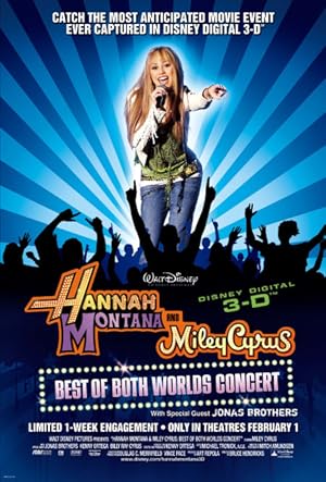 Cover image of the movie Hannah Montana and Miley Cyrus: Best of Both Worlds Concert (2008)