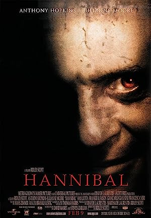 Cover image of the movie Hannibal (2001)