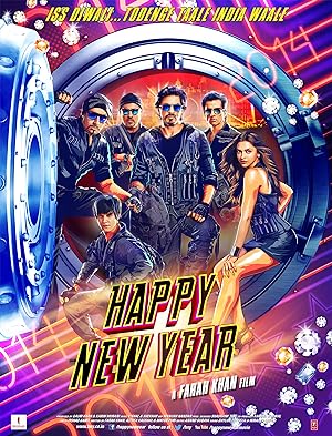 Cover image of the movie Happy New Year (2014)