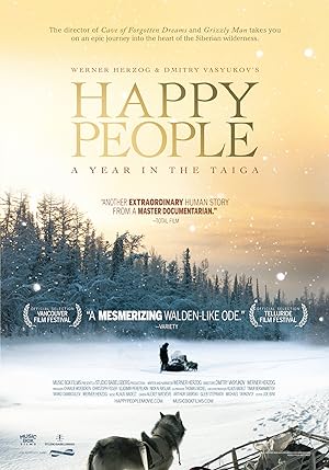 Cover image of the movie Happy People: A Year in the Taiga (2010)