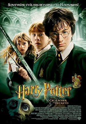 Cover image of the movie Harry Potter and the Chamber of Secrets (2002)
