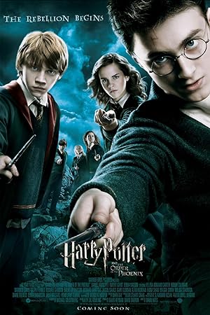 Cover image of the movie Harry Potter and the Order of the Phoenix (2007)