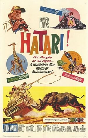 Cover image of the movie Hatari! (1962)