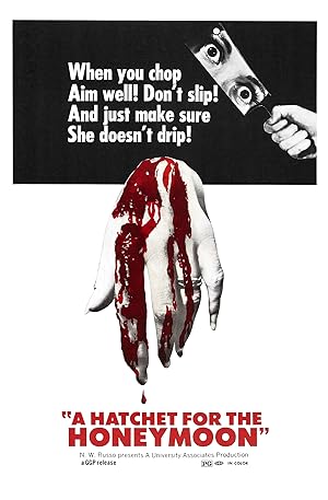Cover image of the movie Hatchet for the Honeymoon (1970)