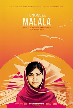 Cover image of the movie He Named Me Malala (2015)