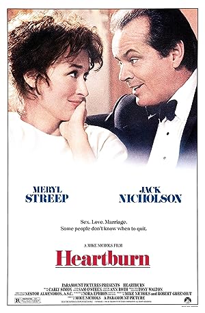Cover image of the movie Heartburn (1986)