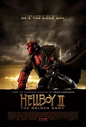 Cover image of the movie Hellboy II: The Golden Army (2008)