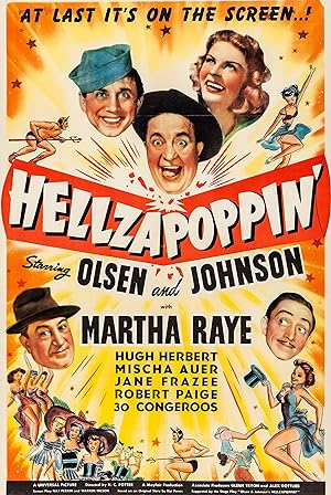 Cover image of the movie Hellzapoppin' (1941)