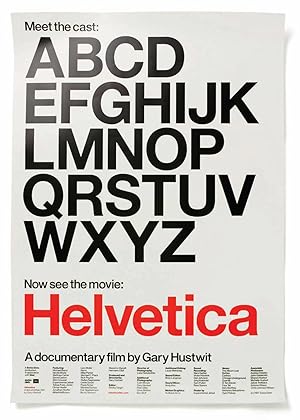 Cover image of the movie Helvetica (2007)