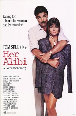 Cover image of the movie Her Alibi (1989)