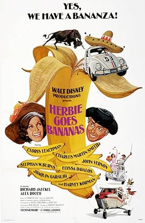 Cover image of the movie Herbie Goes Bananas (1980)