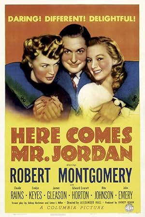 Cover image of the movie Here Comes Mr. Jordan (1941)