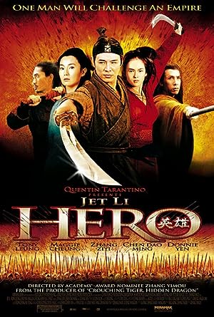Cover image of the movie Hero (2002)