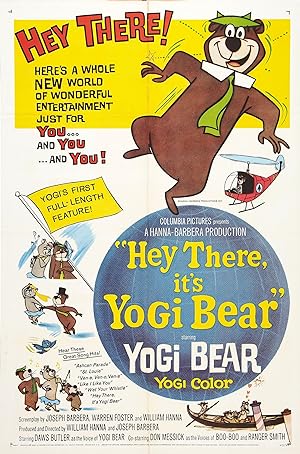 Cover image of the movie Hey There, It's Yogi Bear (1964)