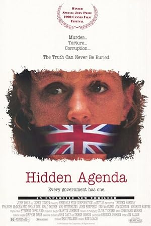 Cover image of the movie Hidden Agenda (1990)