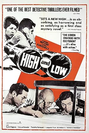 Cover image of the movie High and Low (1963)