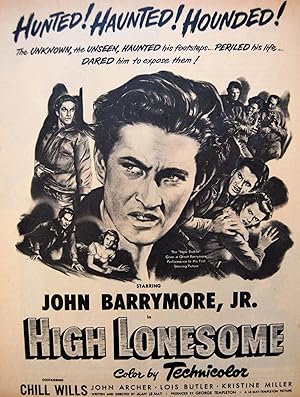 Cover image of the movie High Lonesome (1950)
