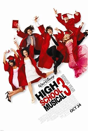 Cover image of the movie High School Musical 3: Senior Year (2008)