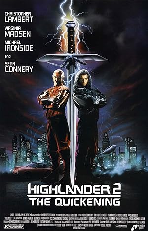Cover image of the movie Highlander II: The Quickening (1991)