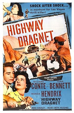 Cover image of the movie Highway Dragnet (1954)