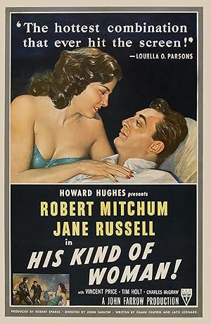 Cover image of the movie His Kind of Woman (1951)