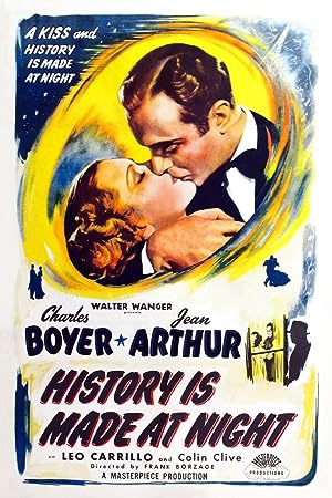 Cover image of the movie History Is Made at Night (1937)