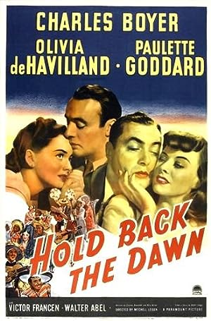 Cover image of the movie Hold Back the Dawn (1941)